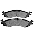 APBRPR184 Front Disc Brake Rotors & Ceramic Brake Pads