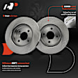 APBRPR1883 12 Pcs Front & Rear Disc Brake Rotors & Ceramic Brake Pads