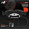 APBRPR1891 6 Pcs Front Disc Brake Rotors & Ceramic Brake Pads