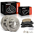 APBRPR1903 6 Pcs Front Disc Brake Rotors & Ceramic Brake Pads