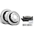 APBRPR192 Rear Disc Brake Rotors & Ceramic Brake Pads