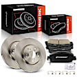 APBRPR1993 6 Pcs Front Disc Brake Rotors & Ceramic Brake Pads