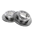 APBRPR208 Front & Rear Disc Brake Rotors & Ceramic Brake Pads