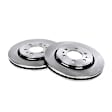 APBRPR227 Front & Rear Disc Brake Rotors & Ceramic Brake Pads
