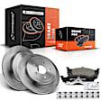 APBRPR230 Rear Disc Brake Rotors & Ceramic Brake Pads