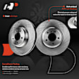 APBRPR234 Front Disc Brake Rotors & Ceramic Brake Pads