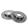 APBRPR241 Front & Rear Disc Brake Rotors & Ceramic Brake Pads