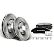 APBRPR250 Front Disc Brake Rotors & Ceramic Brake Pads