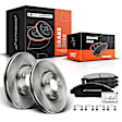 APBRPR250 Front Disc Brake Rotors & Ceramic Brake Pads