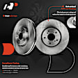 APBRPR250 Front Disc Brake Rotors & Ceramic Brake Pads