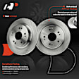 APBRPR253 Rear Disc Brake Rotors & Ceramic Brake Pads