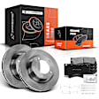 APBRPR254 Front Disc Brake Rotors & Ceramic Brake Pads