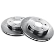 APBRPR268 Front & Rear Disc Brake Rotors & Ceramic Brake Pads