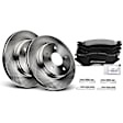 APBRPR317 Front Disc Brake Rotors & Ceramic Brake Pads