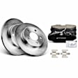 APBRPR320 Rear Disc Brake Rotors & Ceramic Brake Pads