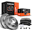 APBRPR324 Rear Disc Brake Rotors & Ceramic Brake Pads