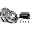 APBRPR324 Rear Disc Brake Rotors & Ceramic Brake Pads