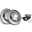 APBRPR353 Rear Disc Brake Rotors & Ceramic Brake Pads
