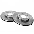 APBRPR367 Front & Rear Disc Brake Rotors & Ceramic Brake Pads