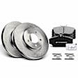APBRPR384 Front Disc Brake Rotors & Ceramic Brake Pads