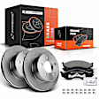 APBRPR402 Front Disc Brake Rotors & Ceramic Brake Pads