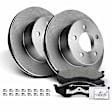 APBRPR402 Front Disc Brake Rotors & Ceramic Brake Pads