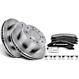 APBRPR412 Rear Disc Brake Rotors & Ceramic Brake Pads