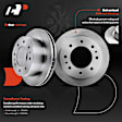 APBRPR412 Rear Disc Brake Rotors & Ceramic Brake Pads