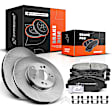 APBRPR419 Front Disc Brake Rotors & Ceramic Brake Pads