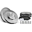 APBRPR419 Front Disc Brake Rotors & Ceramic Brake Pads
