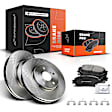 APBRPR427 Front Disc Brake Rotors & Ceramic Brake Pads