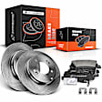 APBRPR442 Rear Disc Brake Rotors & Ceramic Brake Pads