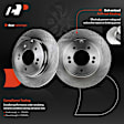 APBRPR442 Rear Disc Brake Rotors & Ceramic Brake Pads
