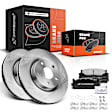 APBRPR447 Front Disc Brake Rotors & Ceramic Brake Pads