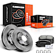 APBRPR450 Front Disc Brake Rotors & Ceramic Brake Pads