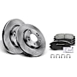APBRPR450 Front Disc Brake Rotors & Ceramic Brake Pads