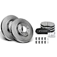 APBRPR452 Front Disc Brake Rotors & Ceramic Brake Pads