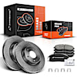 APBRPR454 Front Disc Brake Rotors & Ceramic Brake Pads