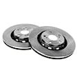 APBRPR461 Front Disc Brake Rotors & Ceramic Brake Pads