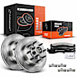 APBRPR470 Front Disc Brake Rotors & Ceramic Brake Pads