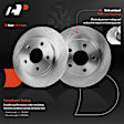 APBRPR500PG Rear Disc Brake Rotors & Ceramic Brake Pads