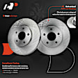 APBRPR511PG Front Disc Brake Rotors & Ceramic Brake Pads