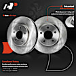 APBRPR516PG Front Disc Brake Rotors & Ceramic Brake Pads