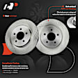 APBRPR518PG Rear Disc Brake Rotors & Ceramic Brake Pads