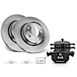 APBRPR548PG Rear Disc Brake Rotors & Ceramic Brake Pads