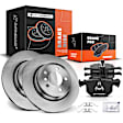 APBRPR548PG Rear Disc Brake Rotors & Ceramic Brake Pads