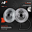APBRPR584PG Front Disc Brake Rotors & Ceramic Brake Pads