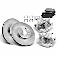 APBRPR608 8x Front Disc Brake Rotor & Brake Pads + Brake Caliper
