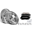 APBRPR833 Front Disc Brake Rotors & Ceramic Brake Pads
