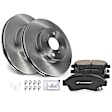 APBRPR834 Front Disc Brake Rotors & Ceramic Brake Pads